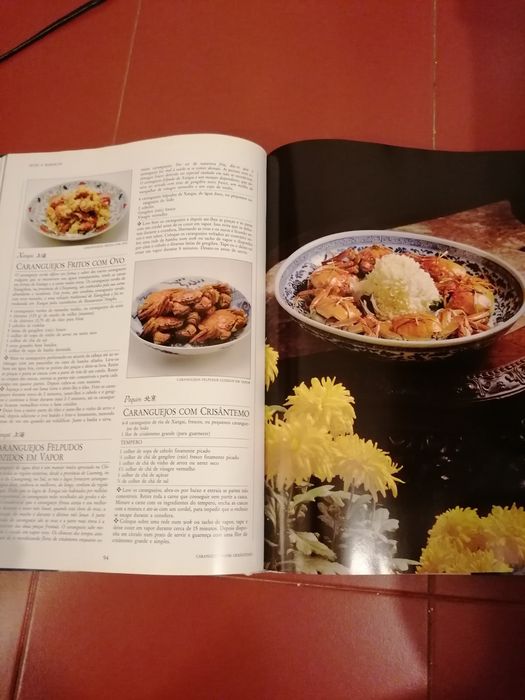 Livro de culinária Chinesa