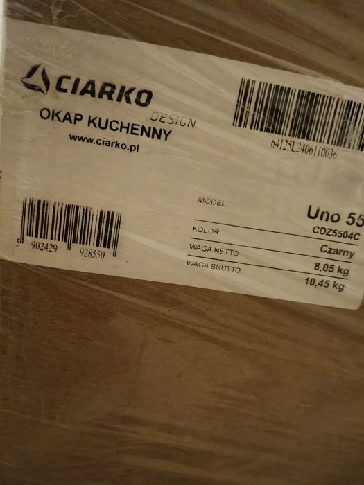 Okap Podszafkowy Ciarko Design Uno