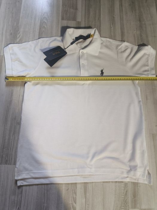 Biała koszulka polo Polo Ralph Lauren