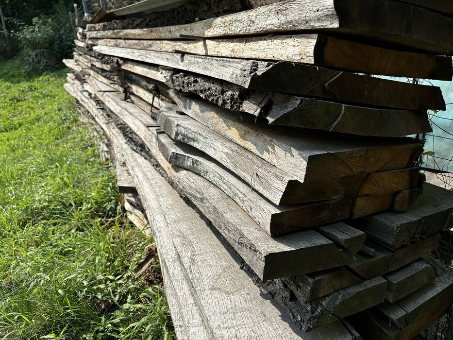 Dąb sezonowany 5 lat - do stolarstwa i mebli