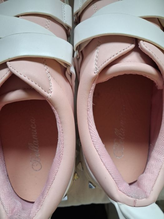 Różowy damski zestaw adidasy + nerka