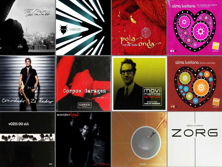 96 CDs Digipak - Música Portuguesa - Muito Bom Estado