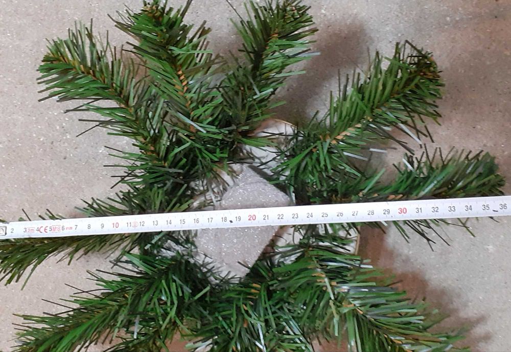 Donicza zalewana z gąbką do stroika