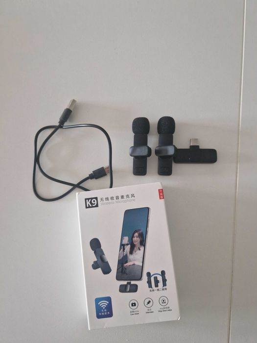 2x mikrofon bezprzewodowy krawatowy do androida