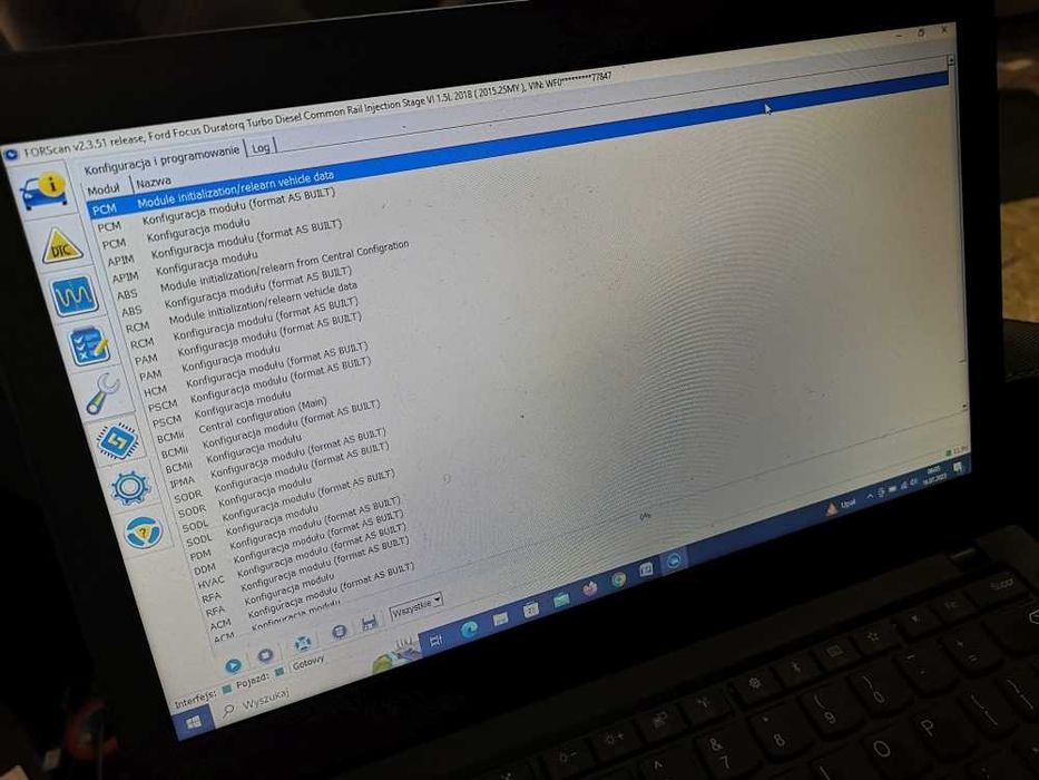 Programowanie kodowanie kamery SYNC Ford Mazda Forscan montaż ?