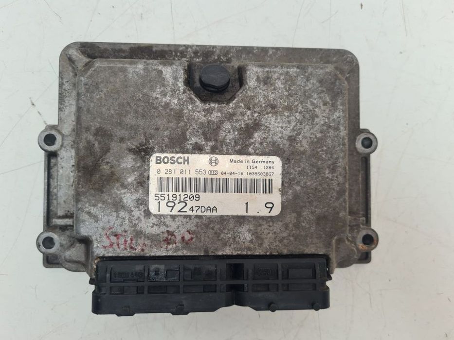 CENTRALINA BOSCH ORIGINAL 19247DAA 0281011553 FIAT STILO 1.9 JTD