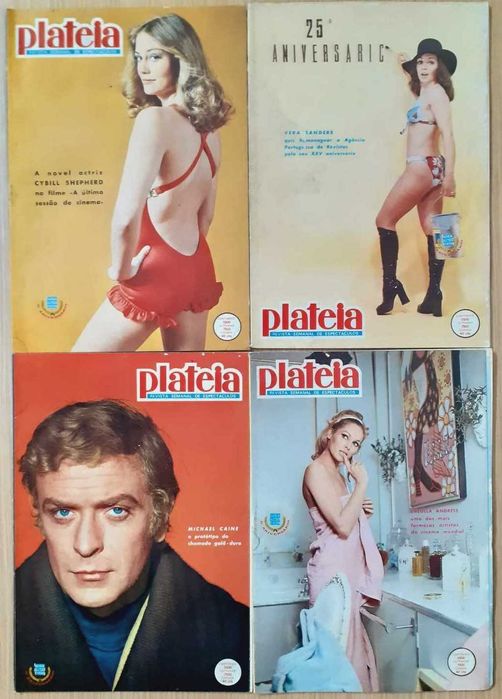 Revistas Plateia de 1972 a 1973 (Lote 7)