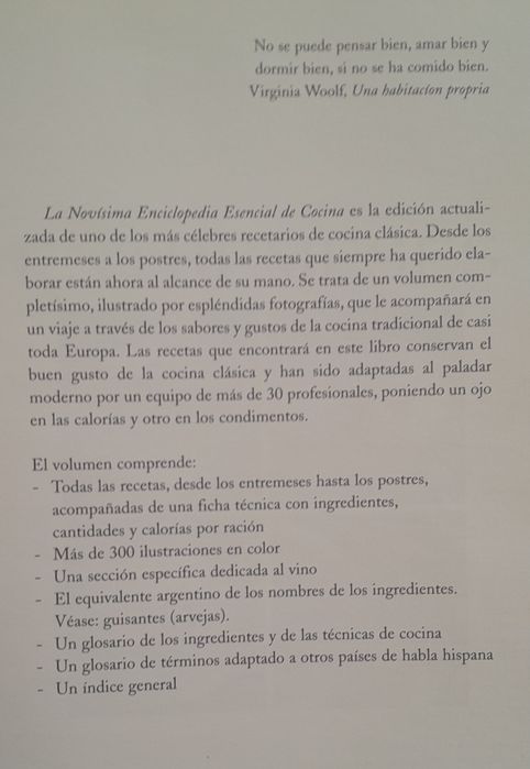 La Enciclopédia Esencial de Cocina