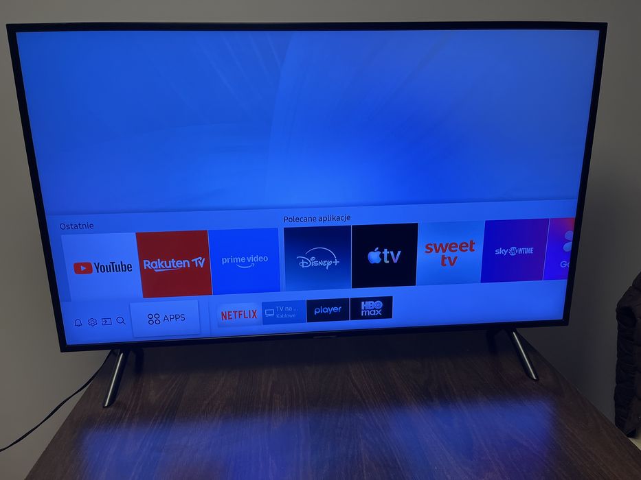 Telewizor Samsung  43” SmartTV, 4K, YouTube, Netflix - gwarancja rozruchowa