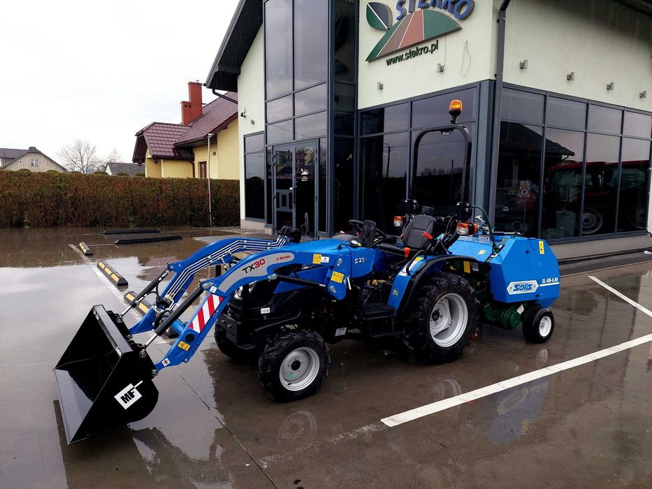 Mini prasa rolująca SOLIS SL-RB-0.8 - Prasa zwijająca Solis