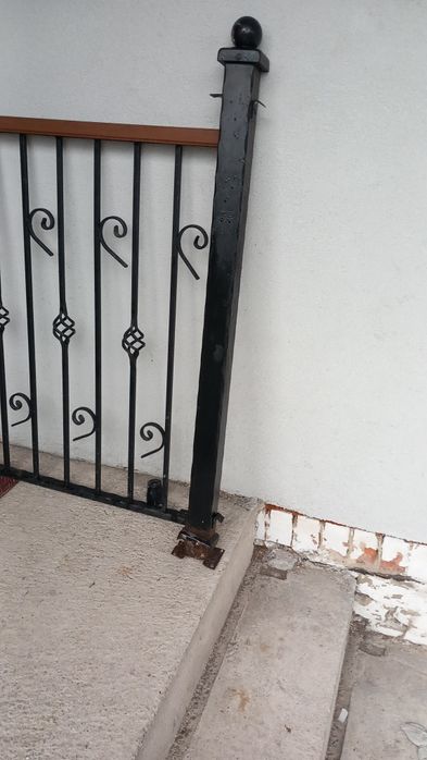 Balustrada schodowa zewnetrzna