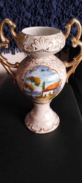 Jarra porcelana  Alcobaça numerada. (ver desconto no texto)