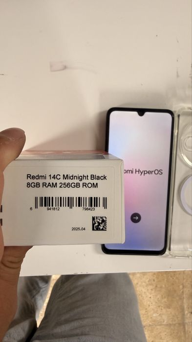 Telemovel Redmi 14C 16gb ram e 256gb 50M pixel de camara