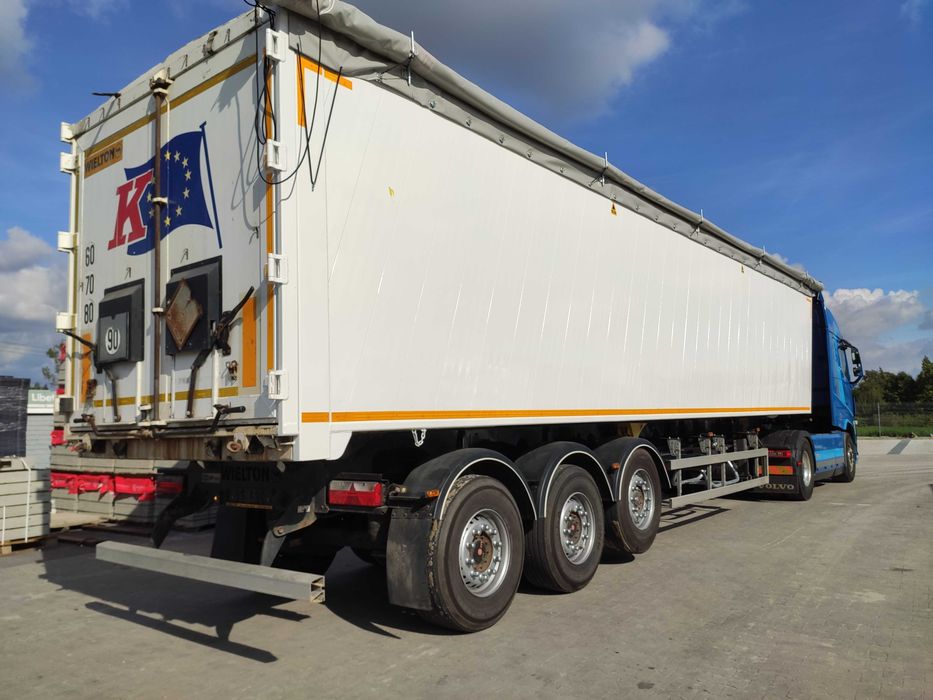 Naczepa wywrotka aluminiowa/stalowa 60m3 2014 stan super do jazdy