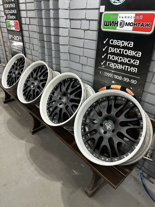 99 Оригинальные кованные диски Hamann 5/120 R22 BMW RANGE ROVER