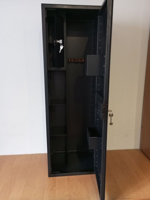 Сейф 120 × 40 × 35 см з касою полками на 3 одиниці