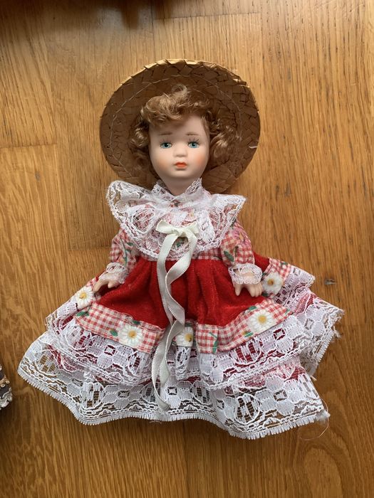 Bonecas Antigas em Porcelana de 22cm cada (ver descrição)