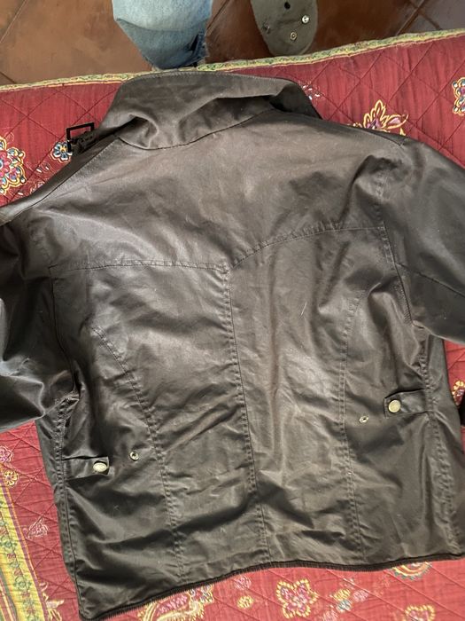 Casaco encerado para chuva