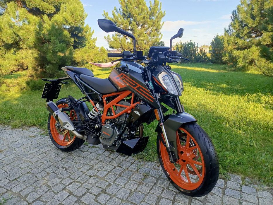 KTM Duke 125, 2021r. 1 Właściciel, Książki, Serwisowany, Transport