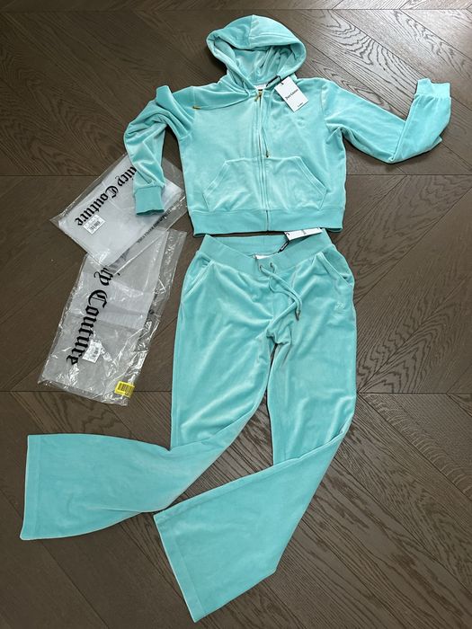 M komplet dres Juicy Couture piękny lazurowy kolor obłędny zapraszam