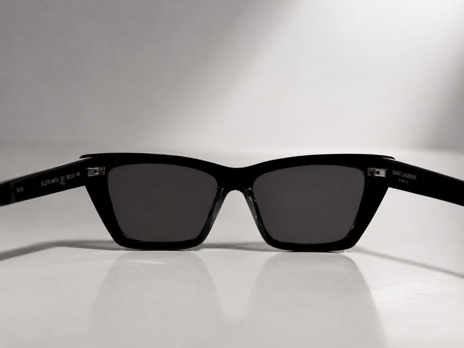 Окуляри Saint laurent Mica чорні 53 — zdjęcie 3
