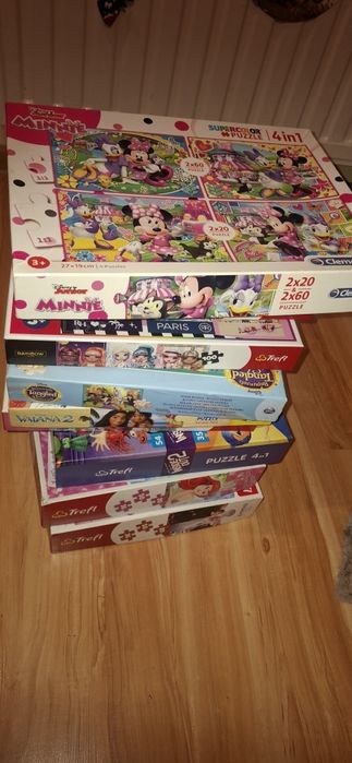 Zabawki książki puzzle pluszaki zabawki edukacyjne