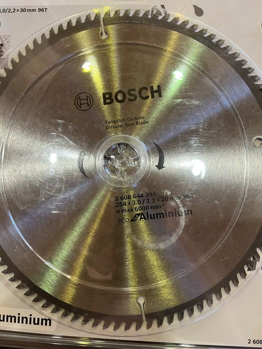 Диск bosh aluminium 254