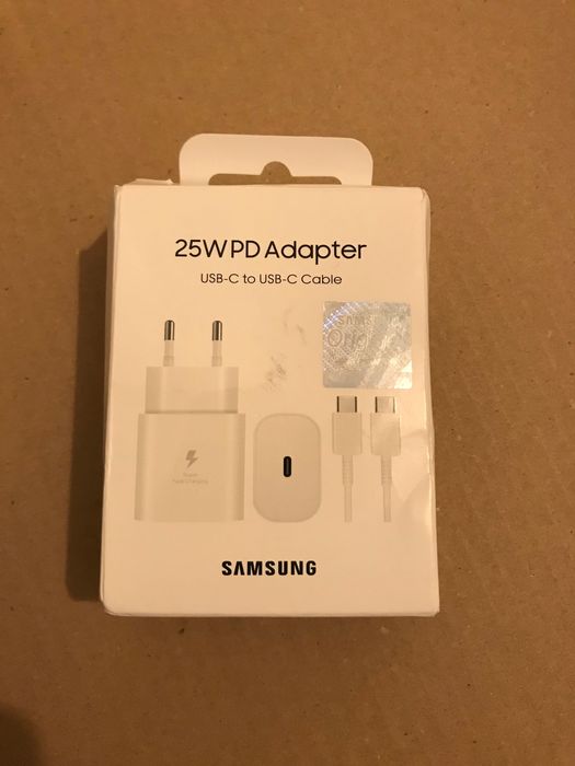 Ładowarka Samsung 25W PD Adapter USB-C to USB-C Cable