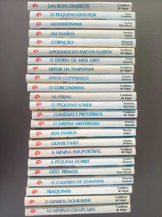 Coleções de livros antigos para criança