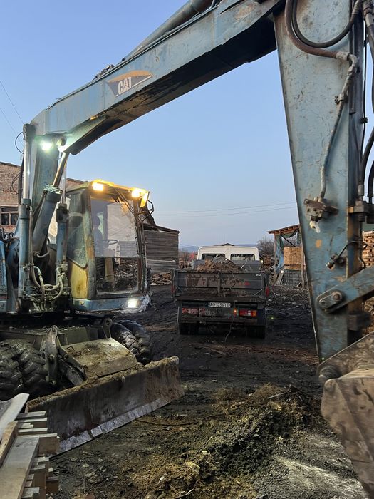 Вивіз сміття, робота з ескаватором, послуги самоскида, доставка