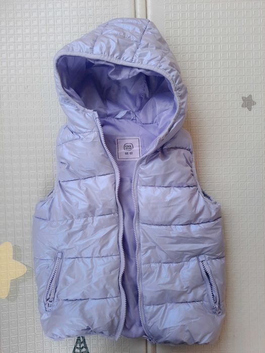 Bezrękawnik i polar r.122/128