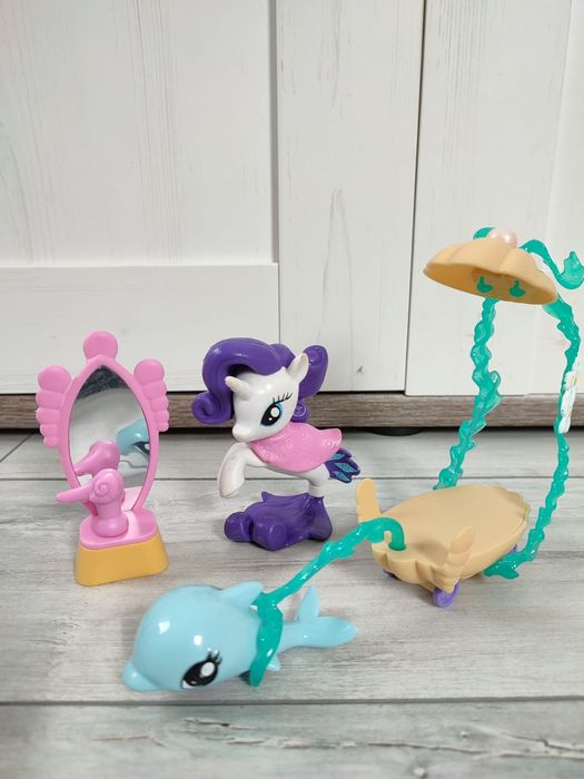 Rarity syrena + akcesoria My little Pony