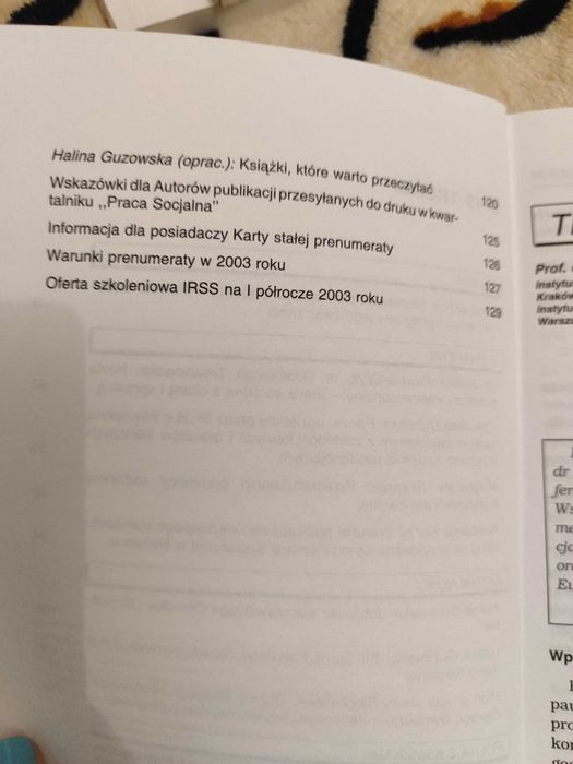 Praca socjalna 4 instytut rozwoju służb społecznych