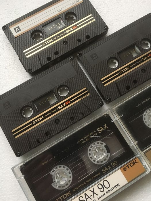 Аудіокасета TDK SA-X - 1982рік type II ,  під запис