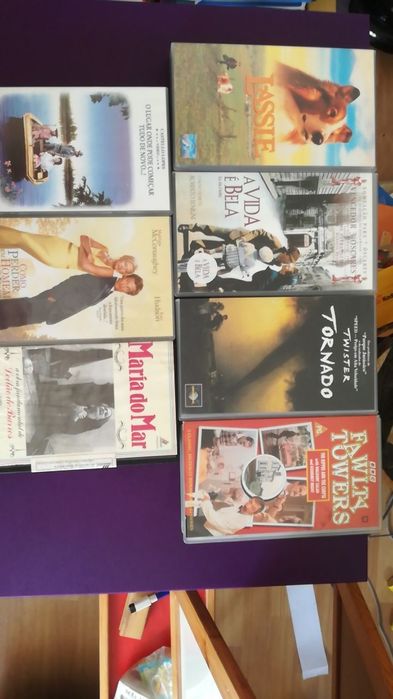 Cassetes VHS variadas v.p.ind