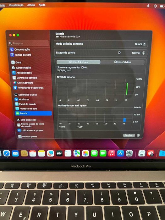 MacBook Pro 13” 2017 i5 8GB 256GB- Bateria como nova, com caixa e carregador original