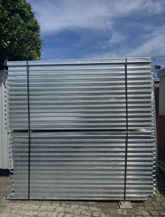 Prancha galvanizada 30cm 2,17mts andaime tradiconal