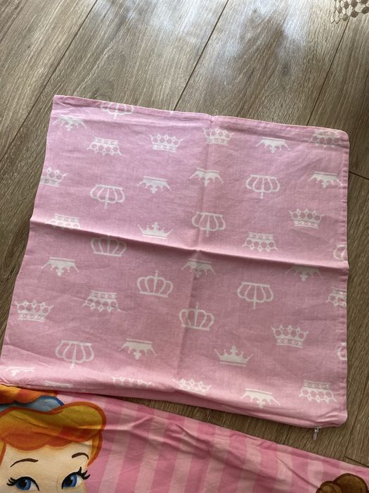 Pościel poszwa 129x190 księżniczki disney bawełna bdb