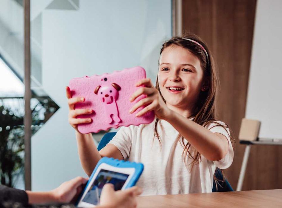 Tablet dla dzieci 7” 4/32 GB – nowy, edukacyjny, z etui