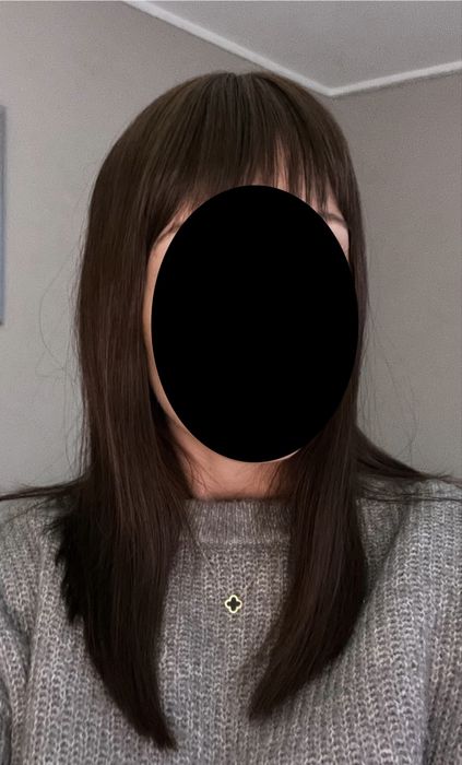 Topper na włosy, włosy naturalne, faktura zakupu, czekoladowy brąz