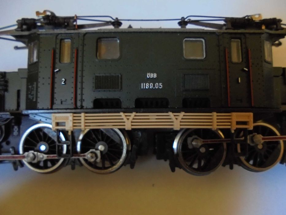Roco ,,Krokodyl,, E89 loko H0 1:87 ,Piko, makieta.dzieło sztuki kolei.