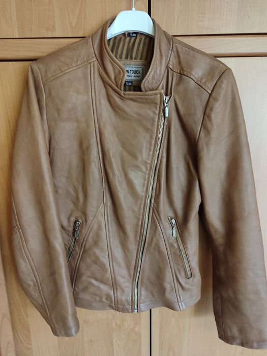 Damska kurtka ze skóry naturalnej