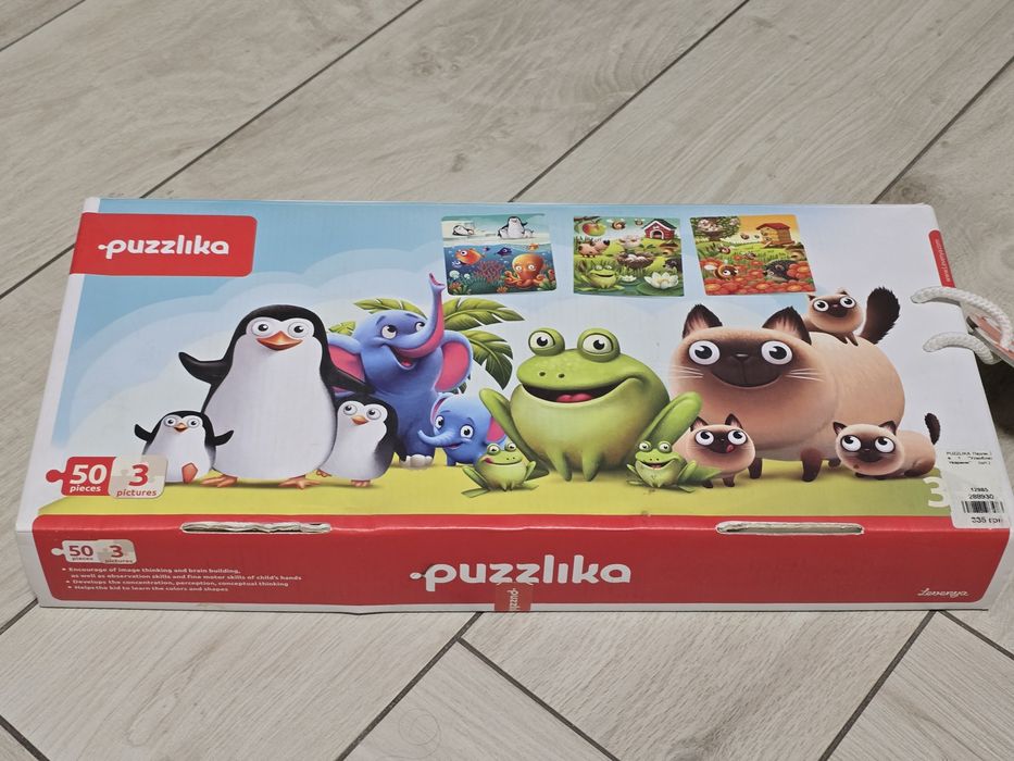 Пазли від бренду Puzzlika, все одним лотом.