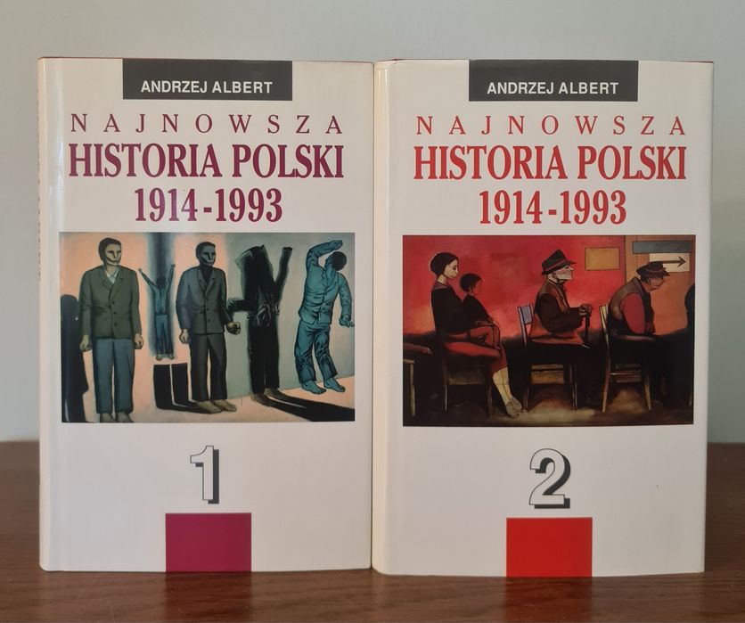 Najnowsza historia Polski 1914 - 1993 - Andrzej Albert. Dwa tomy