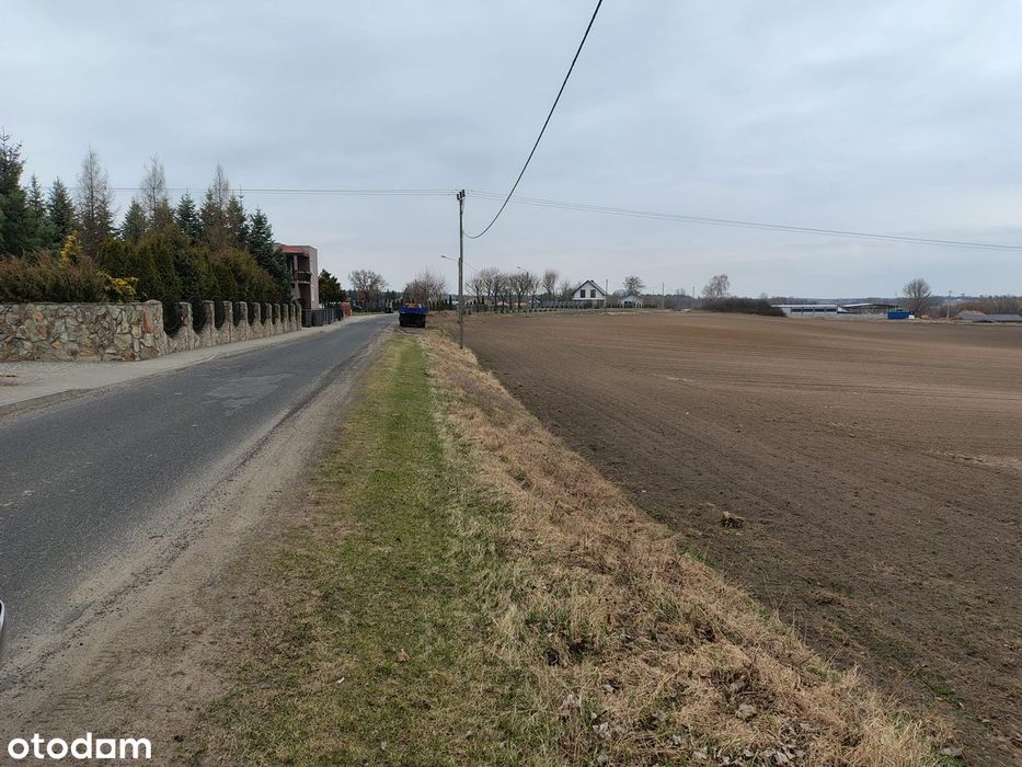 Uzbrojona działka budowlana z WZ