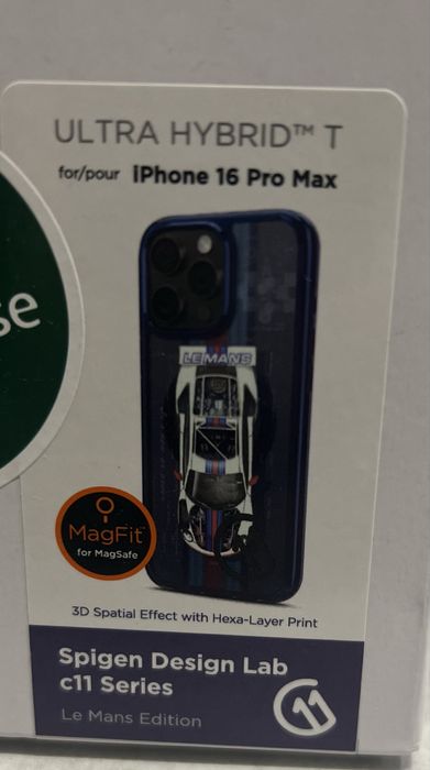 Оригінальний чохол Spigen Design Lab C11 Series – Le Mans Edition