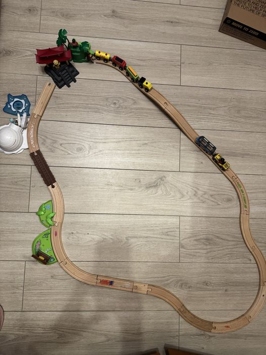 Железная дорога деревянная