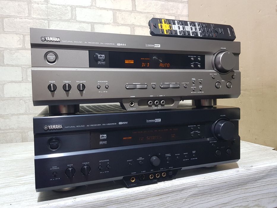 Пульт!5.1АV Стерео ресивер Yamaha RX-V420/620 +1.,   5x130Вт б/у з  Ні