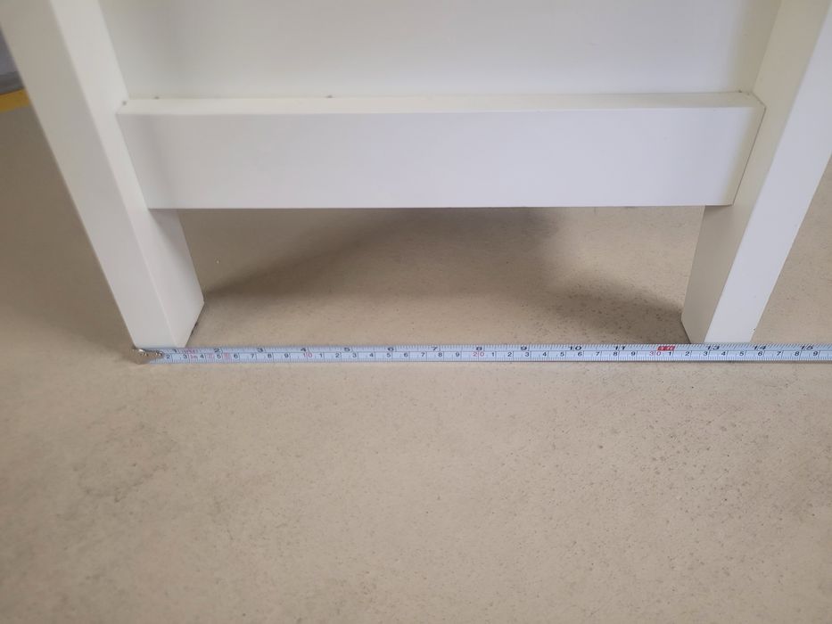 Szafka nocna biała 3 szuflady