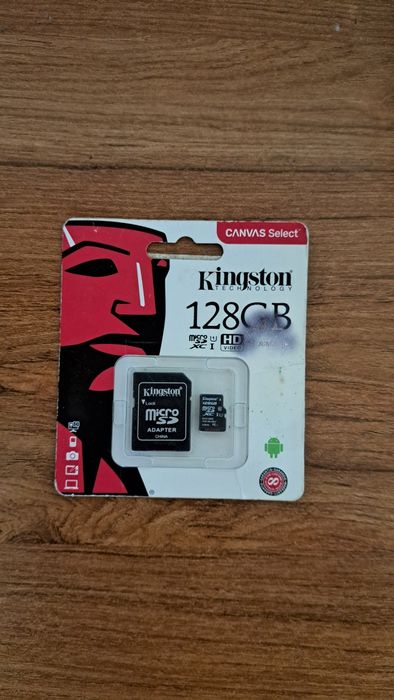 Карта памяті  Kingston microSD Class 10 UHS-I 128ГБ